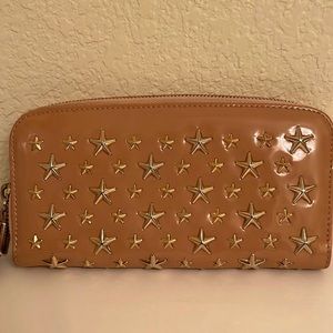 Preloved Jimmy Choo wallet with flaws